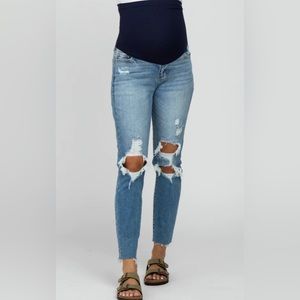 Pink Blush Maternity Jeans